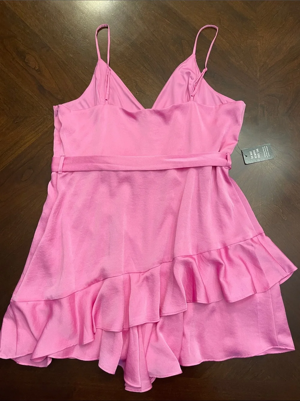 Express Pink Ruffle Romper - Picture 10 of 16